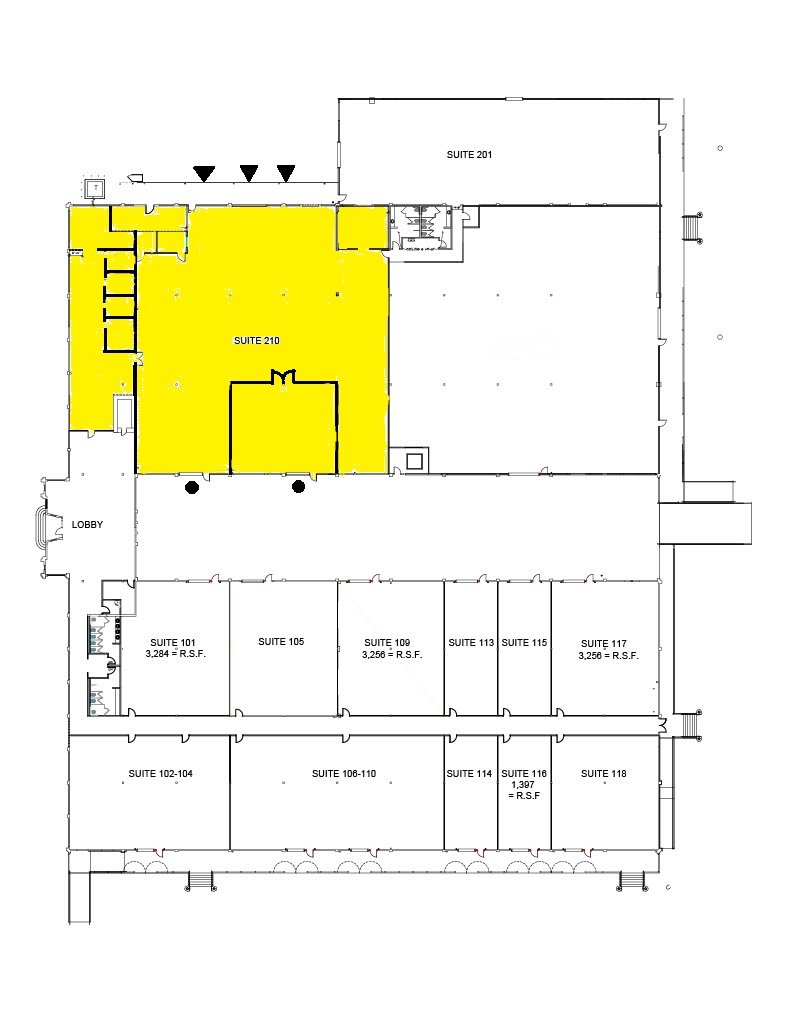 1200 S Harbour Way, Richmond, CA à louer Plan d’étage– Image 1 sur 2