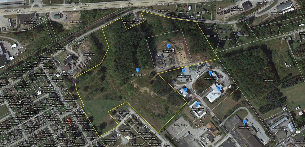 Indiana Ave, Blairsville, PA à vendre - Plan cadastral – Image 2 sur 2