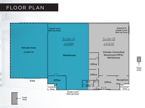 975 Rancheros Dr, San Marcos, CA à louer Plan d’étage– Image 2 sur 2