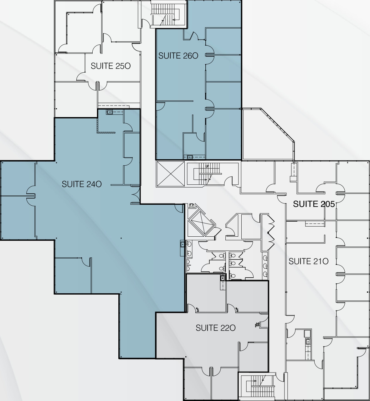 1550 Parkside Dr, Walnut Creek, CA à louer Plan d’étage– Image 1 sur 1