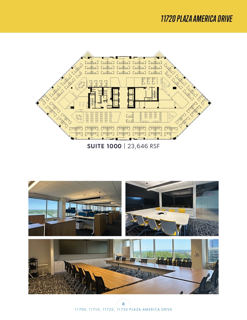 11700 Plaza America Dr, Reston, VA à louer Plan d’étage– Image 1 sur 1