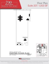 700 Plaza Dr, Secaucus, NJ à louer Plan d’étage– Image 1 sur 1