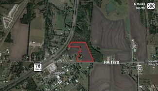 Plus de détails pour 15689 Fm 1778, Farmersville, TX - Terrain à vendre