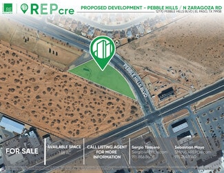 Plus de détails pour 12770 PEBBLE HILLS Dr, El Paso, TX - Terrain à vendre