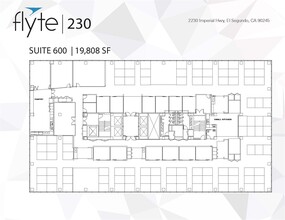 2200 E Imperial Hwy, El Segundo, CA à louer Plan d’étage– Image 1 sur 1