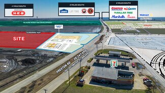 Plus de détails pour NEQ Preston Rd, Celina, TX - Terrain à vendre