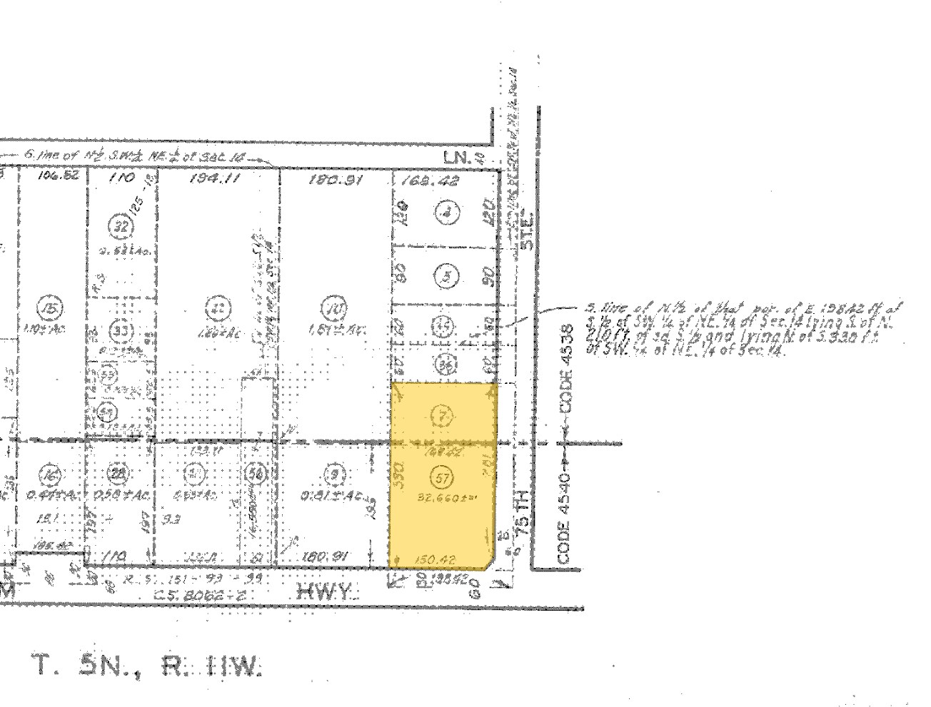 35234 75th St, Littlerock, CA à vendre Plan cadastral– Image 1 sur 3