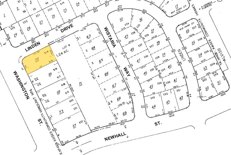 71 Washington St, Santa Clara, CA à louer - Plan cadastral – Image 2 sur 15