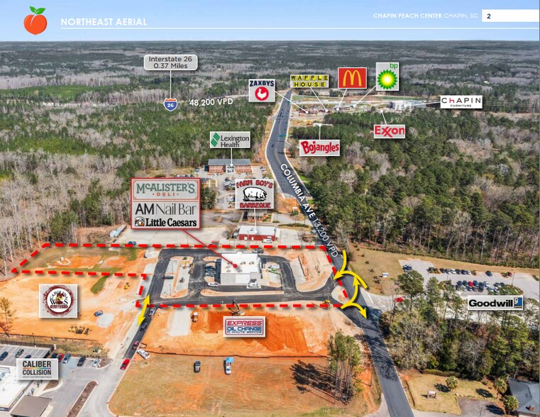 523 Columbia ave, Chapin, SC à vendre - Photo de l’immeuble – Image 2 sur 5