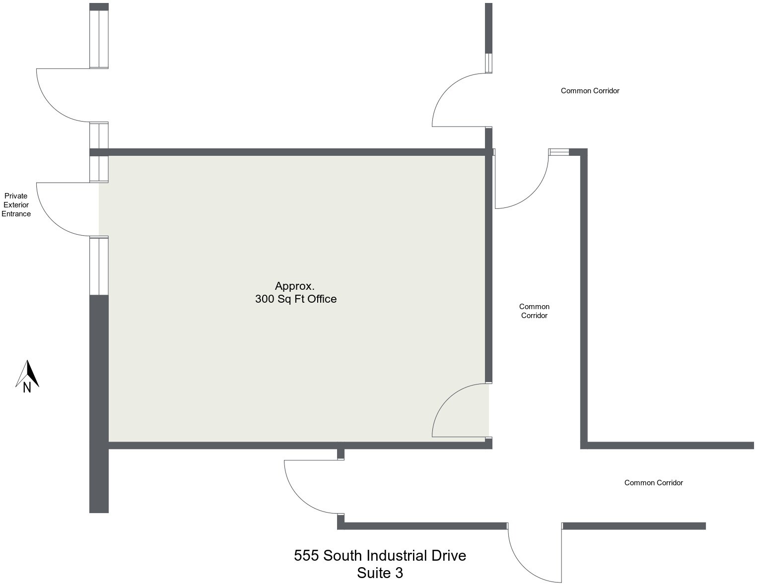 555 S Industrial Dr, Hartland, WI à louer Plan d’étage– Image 1 sur 1