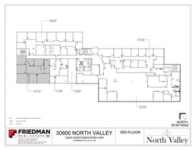 30500 Northwestern Hwy, Farmington Hills, MI à louer Plan d’étage– Image 2 sur 2