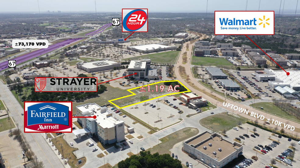 618 Uptown Blvd, Cedar Hill, TX à louer - Photo de l’immeuble – Image 3 sur 12