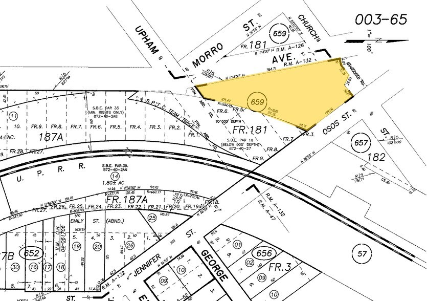 1880 Santa Barbara Ave, San Luis Obispo, CA à louer - Plan cadastral – Image 3 sur 14