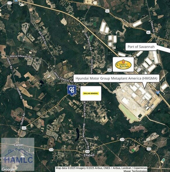 8303 US-280, Ellabell, GA à vendre - Photo de l’immeuble – Image 3 sur 7