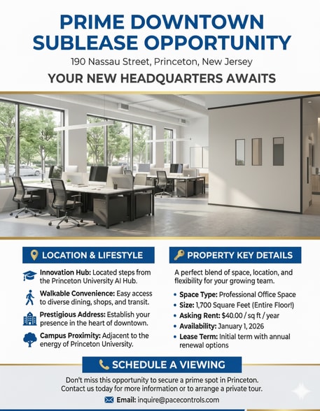 190 Nassau St, Princeton, NJ à louer - Autre – Image 3 sur 3