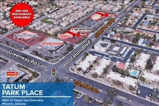 Plus de détails pour Tatum & Greenway, Phoenix, AZ - Local commercial à louer