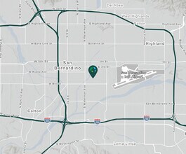 311 S Doolittle Ave, San Bernardino, CA - Vue aérienne  vue de carte