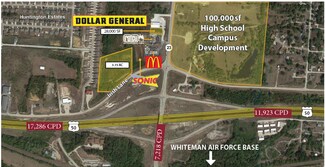 Plus de détails pour NWQ 50 Hwy & Route 23, Knob Noster, MO - Terrain à vendre