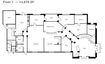 5505 Cancha De Golf, Rancho Santa Fe, CA à vendre Plan d’étage– Image 1 sur 1