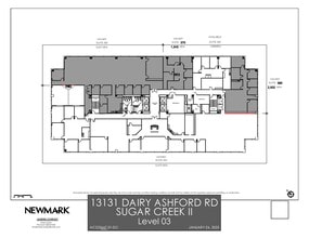 13131 Dairy Ashford Rd, Sugar Land, TX à louer Plan d’étage– Image 1 sur 1
