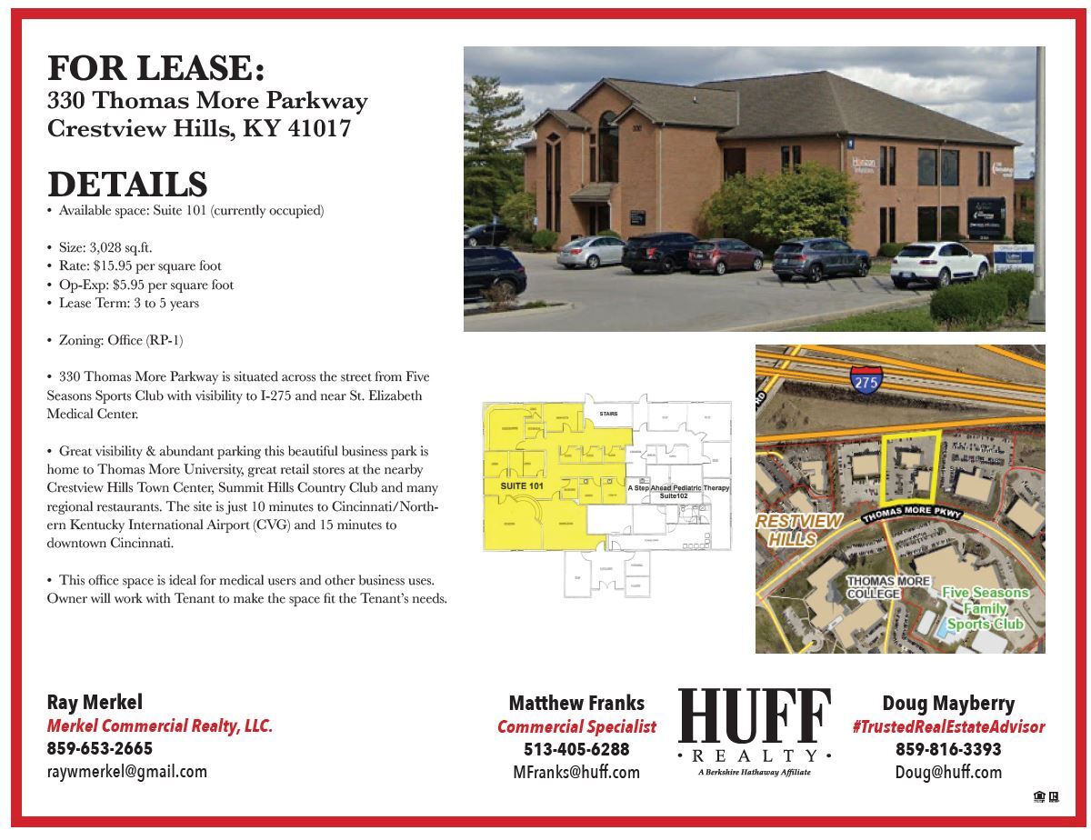 330 Thomas More Pky, Crestview Hills, KY à louer Photo de l’immeuble– Image 1 sur 1