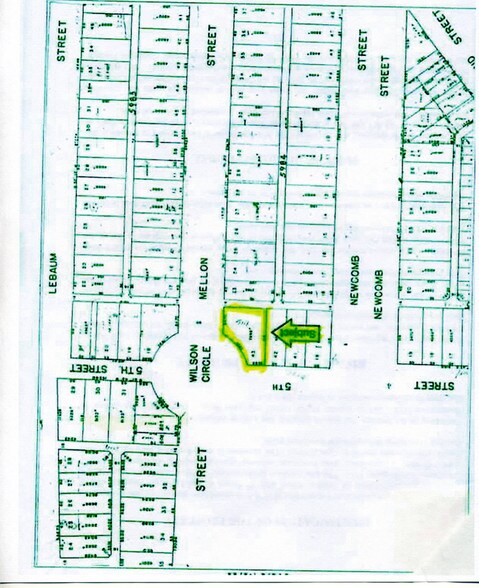 501 Mellon St SE, Washington, DC à vendre - Plan cadastral – Image 2 sur 4