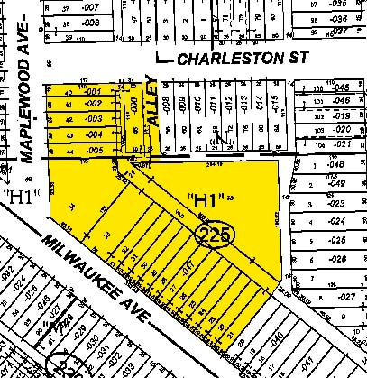 2053 N Milwaukee Ave, Chicago, IL à louer - Plan cadastral – Image 3 sur 4
