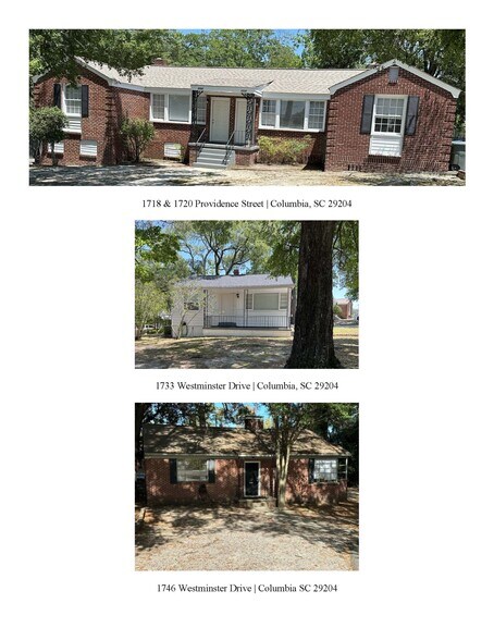 Two Houses & One Duplex Columbia, SC portefeuille de 3 biens à vendre sur LoopNet.fr - Photo de l’immeuble – Image 1 sur 10