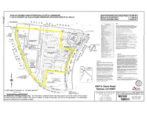 1067 N Davis Rd, Salinas, CA à louer Plan de site– Image 2 sur 32