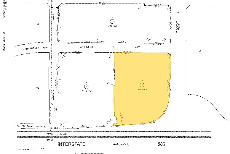 Martinelli Way, Dublin, CA à vendre Plan cadastral– Image 1 sur 3