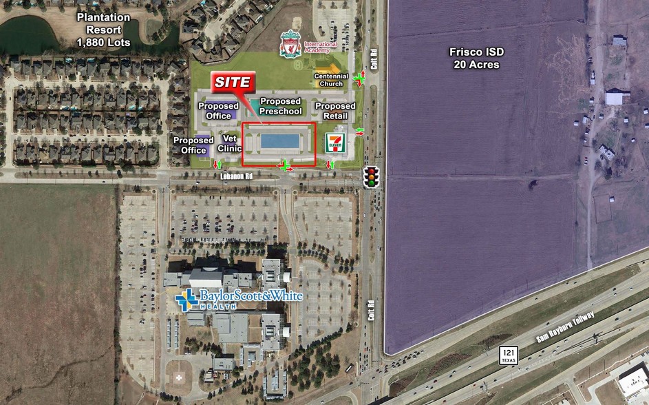 12600 Lebanon Rd, Frisco, TX à vendre - Photo de l’immeuble – Image 2 sur 2