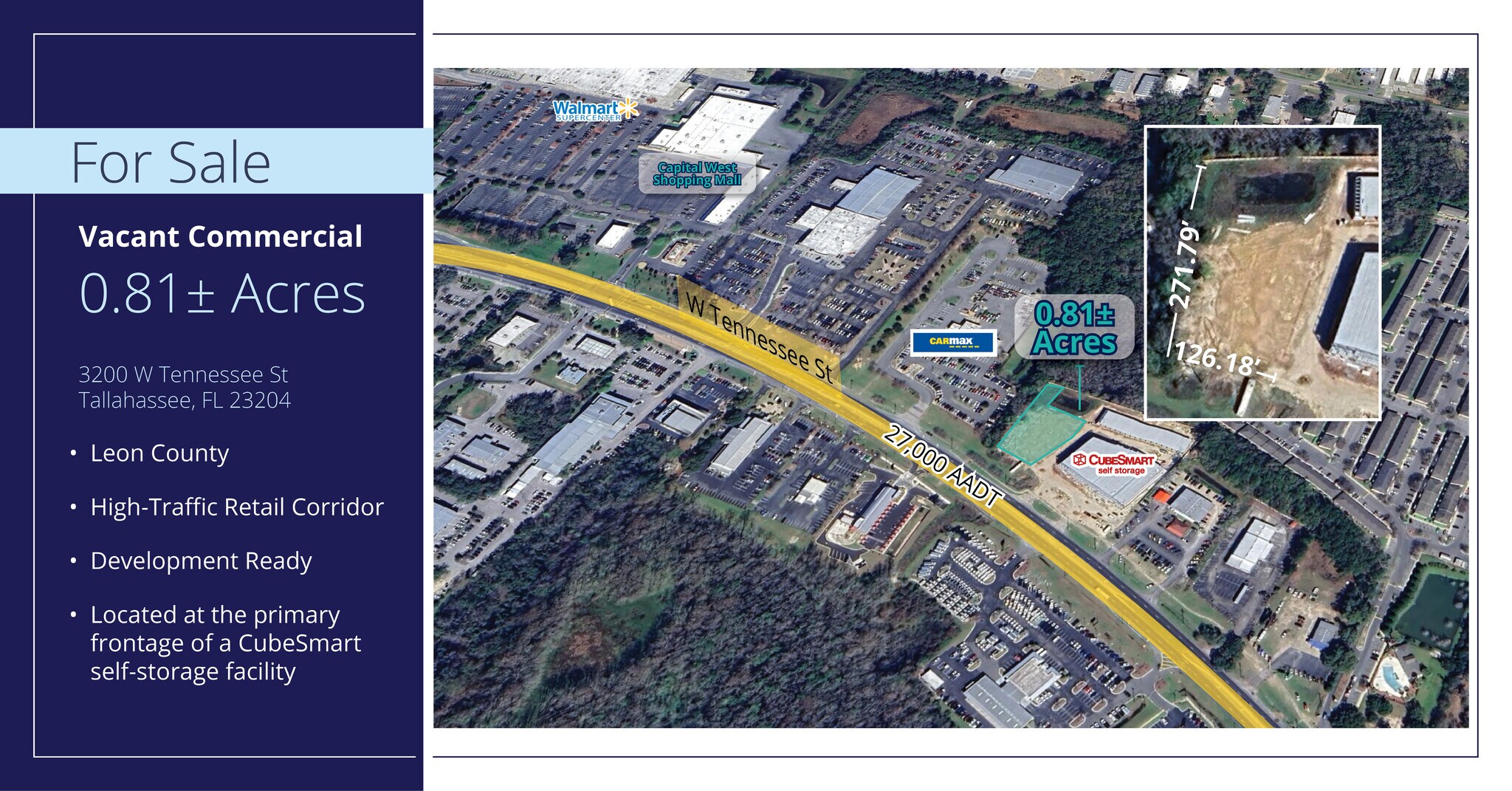 3200 W Tennessee St, Tallahassee, FL à vendre Photo principale– Image 1 sur 3