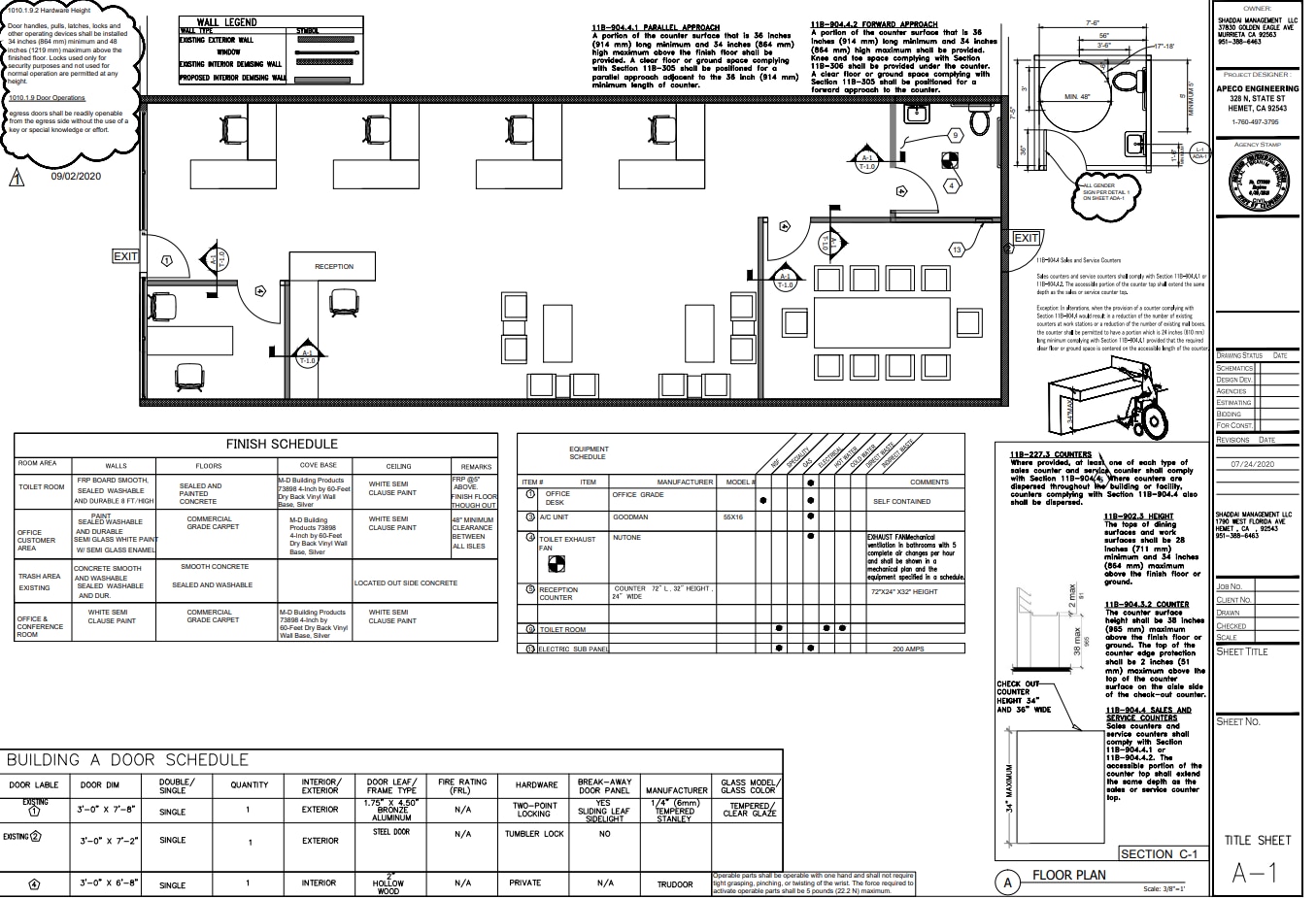 1778-1950 W Florida Ave, Hemet, CA à louer Plan d’étage– Image 1 sur 1