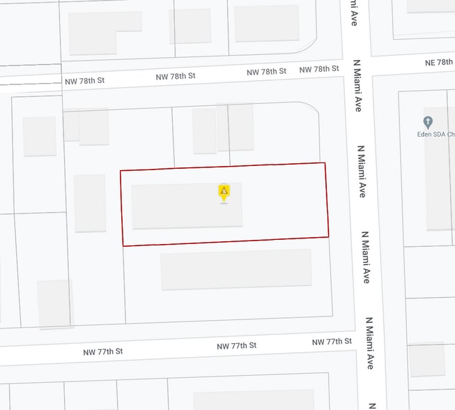 7720 N Miami Ave, Miami, FL à vendre - Plan cadastral – Image 3 sur 3