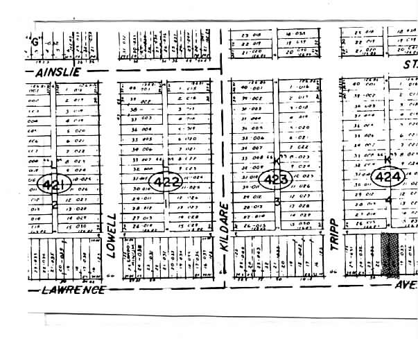 4212 W Lawrence, Chicago, IL à vendre - Plan cadastral – Image 2 sur 9