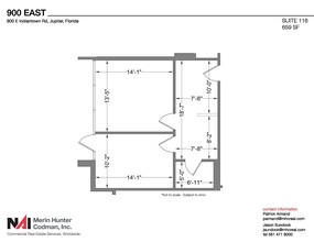 900 E Indiantown Rd, Jupiter, FL à louer Plan d’étage– Image 2 sur 2