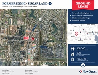 Plus de détails pour 11511 S Texas 6, Sugar Land, TX - Terrain à louer