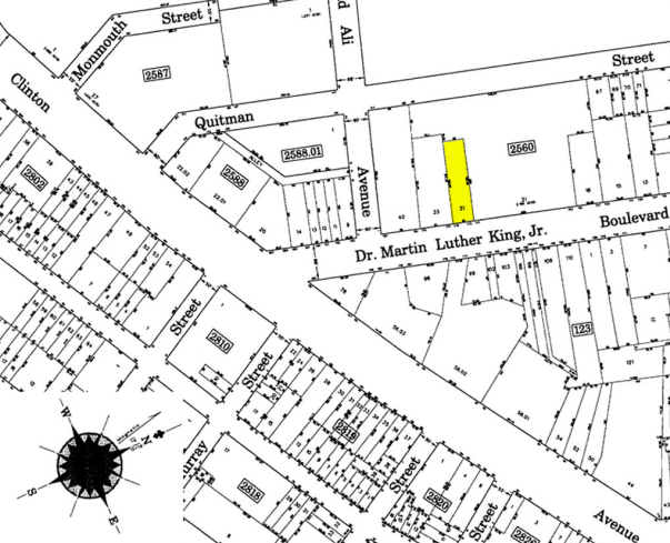 773-775 Martin Luther King Jr Blvd, Newark, NJ à vendre - Plan cadastral – Image 2 sur 3