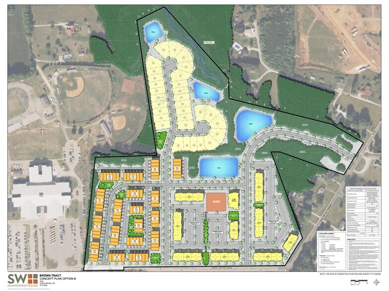 Corner-Lot @ Hwy 152 E & Kress Venture Dr, China Grove, NC à vendre - Photo de l’immeuble – Image 2 sur 16