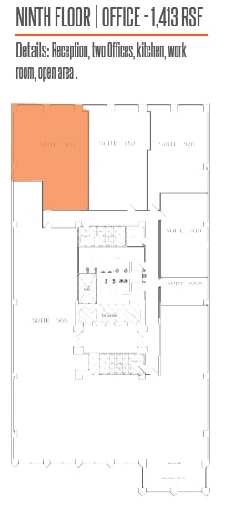 631 S Olive St, Los Angeles, CA à vendre Plan d’étage– Image 1 sur 1