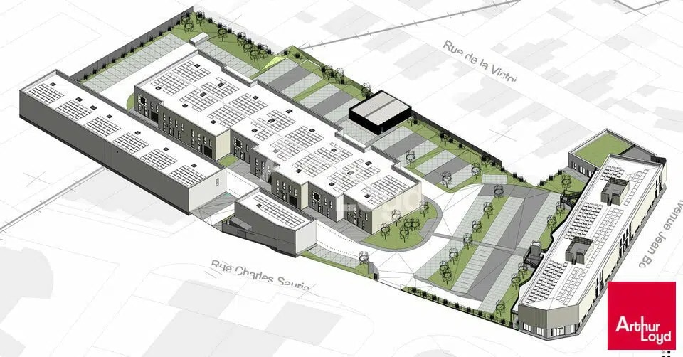 Local d'activités dans Les Ponts-de-Cé à vendre Plan de site– Image 1 sur 2