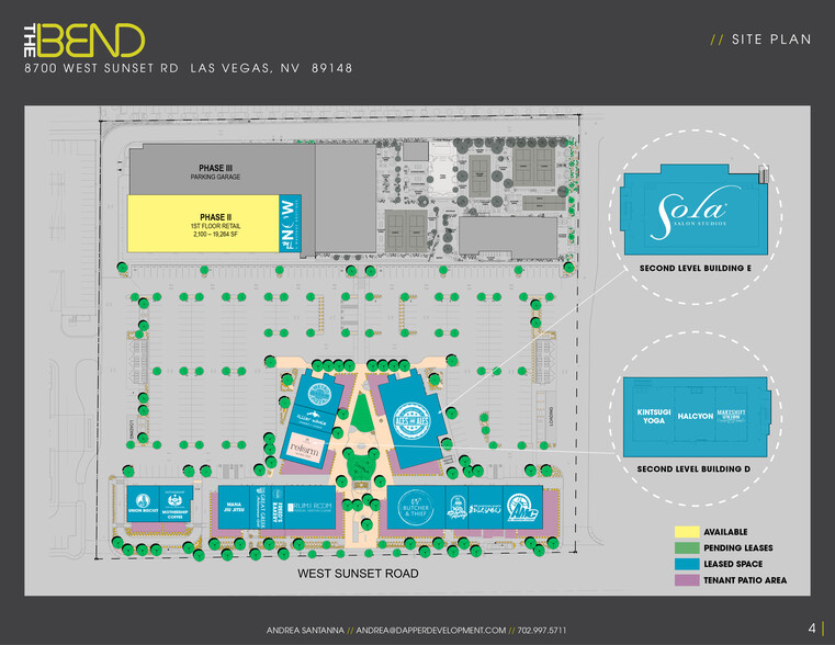 8700 W Sunset Rd, Las Vegas, NV à louer - Plan de site – Image 2 sur 9