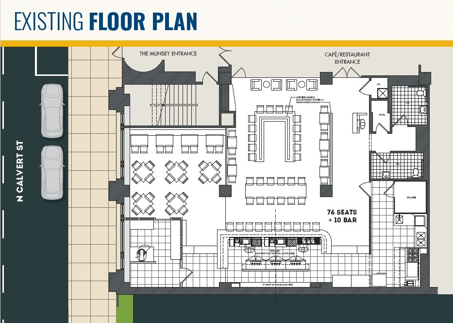 7 N Calvert St, Baltimore, MD à louer Plan d’étage– Image 1 sur 6