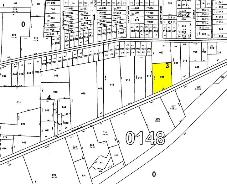 433 Bishop St NW, Atlanta, GA à vendre - Plan cadastral – Image 2 sur 9