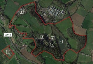 Hewell Ln, Redditch, WOR - Vue aérienne vue de carte