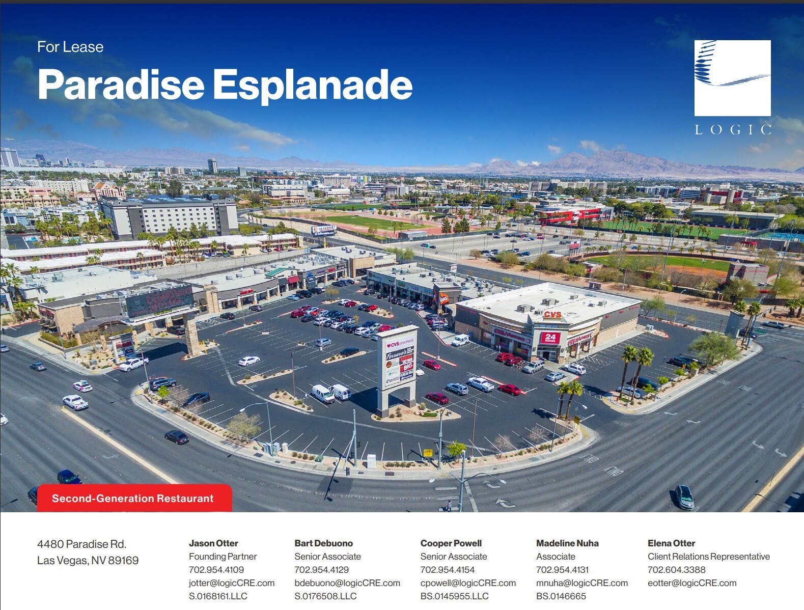 4490 Paradise Rd, Las Vegas, NV à louer Photo de l’immeuble– Image 1 sur 22