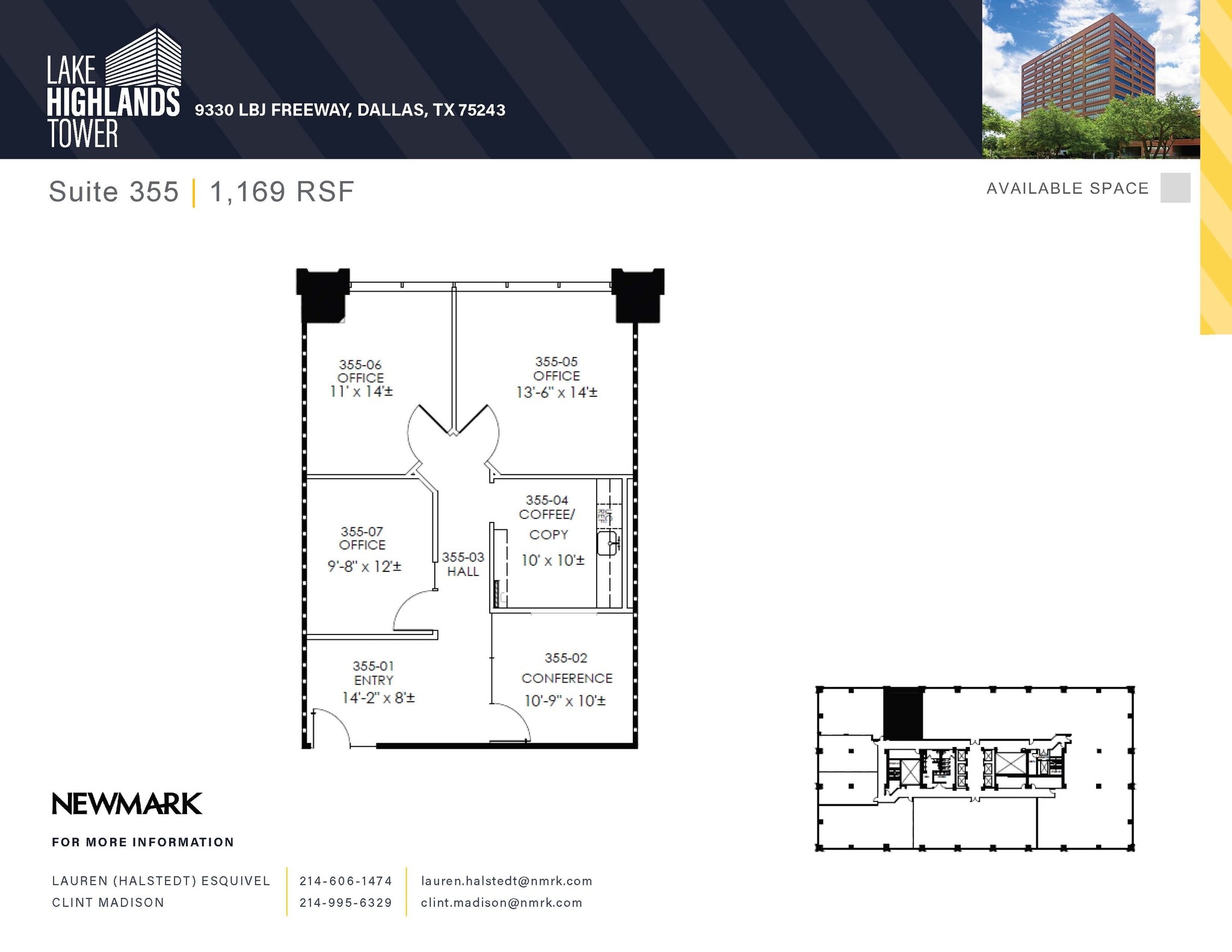 9330 Lyndon B Johnson Fwy, Dallas, TX à vendre Plan d’étage– Image 1 sur 1