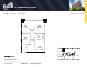 9330 Lyndon B Johnson Fwy, Dallas, TX à vendre Plan d’étage– Image 1 sur 1