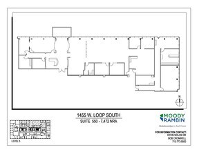 1455 West Loop S, Houston, TX à louer Plan d’étage– Image 1 sur 1