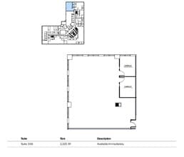 9200-9211 Corporate Blvd, Rockville, MD à louer Plan d’étage– Image 1 sur 1